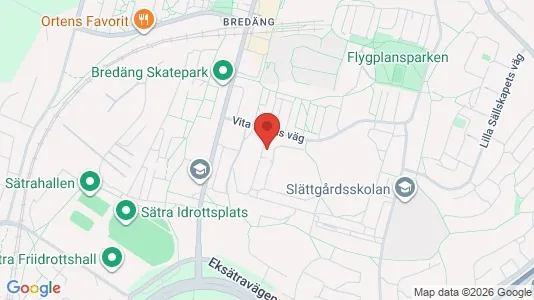 Apartments for rent i Stockholm South - kort over placeringen