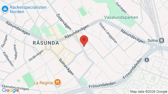 Apartments for rent i Solna - kort over placeringen
