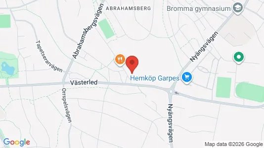 Apartments for rent i Stockholm West - kort over placeringen