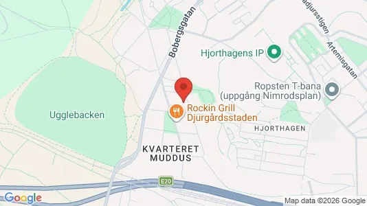 Apartments for rent i Gärdet/Djurgården - kort over placeringen