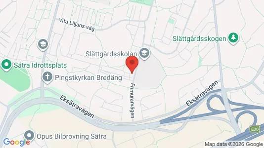 Apartments for rent i Stockholm South - kort over placeringen