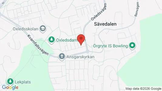 Apartments for rent i Partille - kort over placeringen