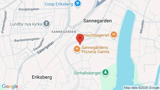 Apartments for rent i Lundby - kort over placeringen
