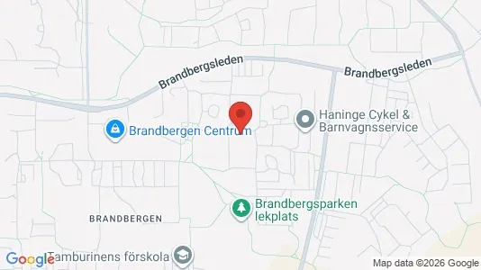 Apartments for rent i Haninge - kort over placeringen