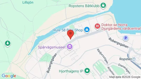 Apartments for rent i Gärdet/Djurgården - kort over placeringen