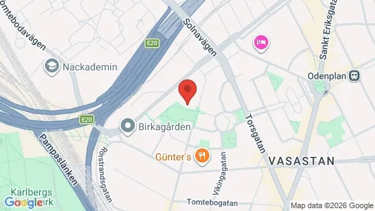 Apartments for rent i Vasastan - kort over placeringen