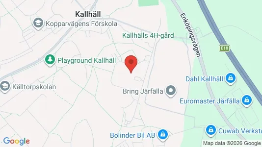 Apartments for rent i Järfälla - kort over placeringen