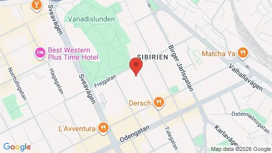 Apartments for rent i Vasastan - kort over placeringen