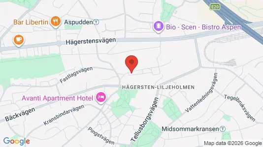 Apartments for rent i Stockholm South - kort over placeringen