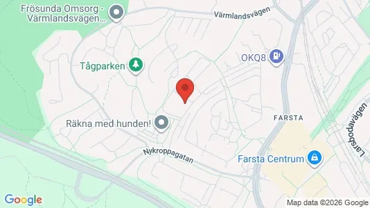 Apartments for rent i Stockholm South - kort over placeringen