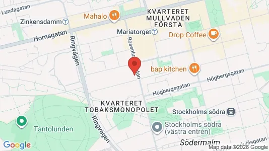 Apartments for rent i Södermalm - kort over placeringen