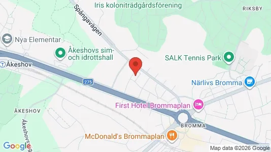 Apartments for rent i Stockholm West - kort over placeringen