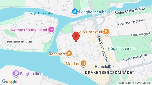 Apartments for rent i Södermalm - kort over placeringen