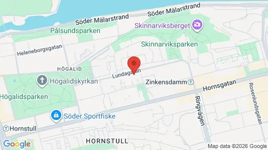 Apartments for rent i Södermalm - kort over placeringen