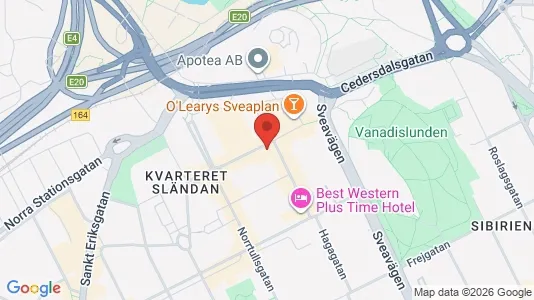 Apartments for rent i Vasastan - kort over placeringen