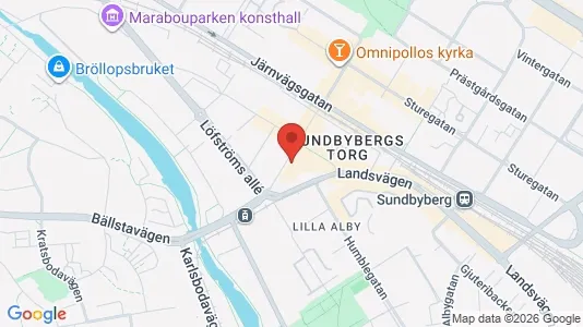 Apartments for rent i Sundbyberg - kort over placeringen