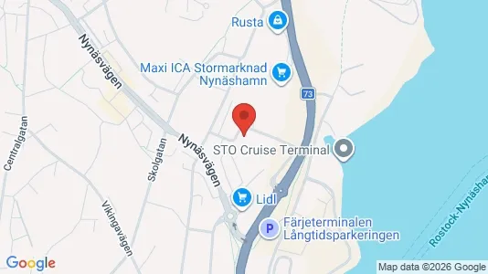 Apartments for rent i Nynäshamn - kort over placeringen