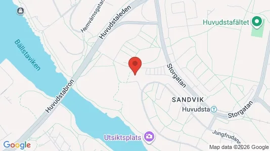 Apartments for rent i Solna - kort over placeringen