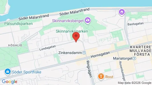 Apartments for rent i Södermalm - kort over placeringen