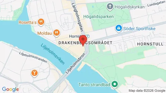 Apartments for rent i Södermalm - kort over placeringen