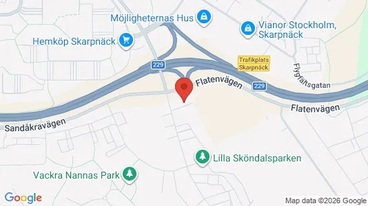 Apartments for rent i Stockholm South - kort over placeringen