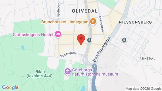 Apartments for rent i Gothenburg City Centre - kort over placeringen