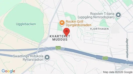 Apartments for rent i Gärdet/Djurgården - kort over placeringen