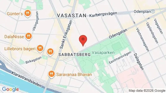 Apartments for rent i Vasastan - kort over placeringen