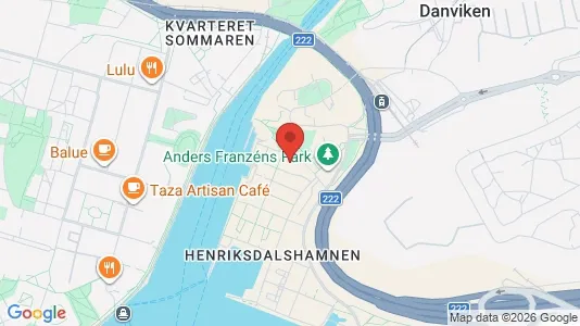 Apartments for rent i Hammarbyhamnen - kort over placeringen