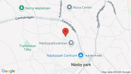 Apartments for rent i Täby - kort over placeringen