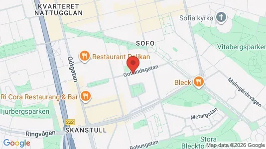 Apartments for rent i Södermalm - kort over placeringen