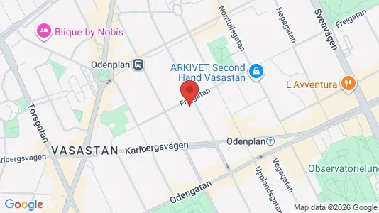 Apartments for rent i Vasastan - kort over placeringen