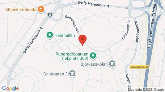 Apartments for rent i Askim-Frölunda-Högsbo - kort over placeringen