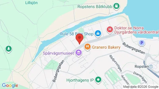 Apartments for rent i Gärdet/Djurgården - kort over placeringen