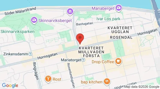 Apartments for rent i Södermalm - kort over placeringen