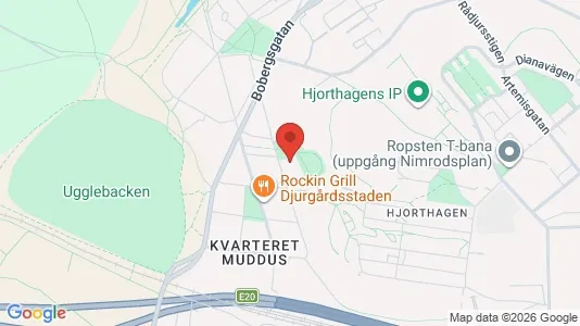 Apartments for rent i Gärdet/Djurgården - kort over placeringen