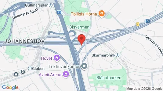 Apartments for rent i Stockholm South - kort over placeringen