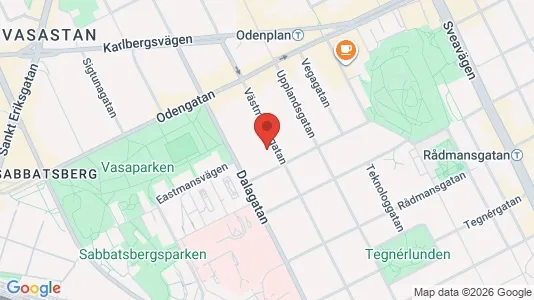 Apartments for rent i Vasastan - kort over placeringen