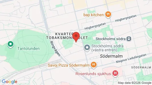 Apartments for rent i Södermalm - kort over placeringen