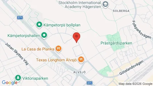 Apartments for rent i Stockholm South - kort over placeringen