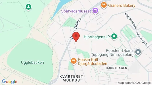 Apartments for rent i Gärdet/Djurgården - kort over placeringen