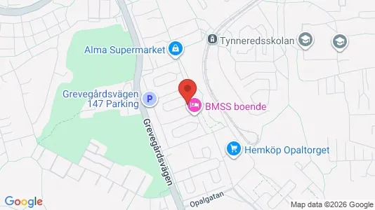 Apartments for rent i Askim-Frölunda-Högsbo - kort over placeringen