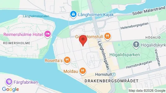Apartments for rent i Södermalm - kort over placeringen