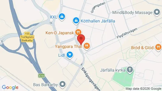 Apartments for rent i Järfälla - kort over placeringen