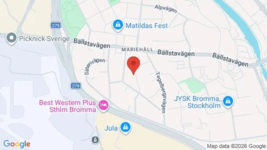Apartments for rent i Stockholm West - kort over placeringen