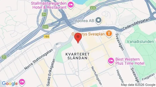 Apartments for rent i Vasastan - kort over placeringen