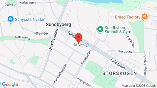 Apartments for rent i Sundbyberg - kort over placeringen