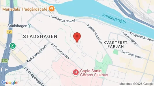 Apartments for rent i Kungsholmen - kort over placeringen