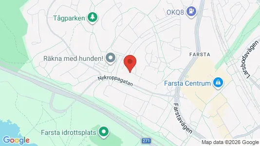 Apartments for rent i Stockholm South - kort over placeringen