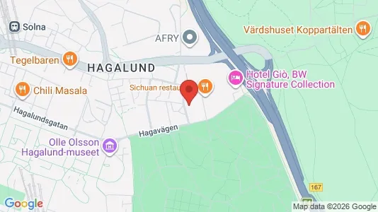 Apartments for rent i Solna - kort over placeringen